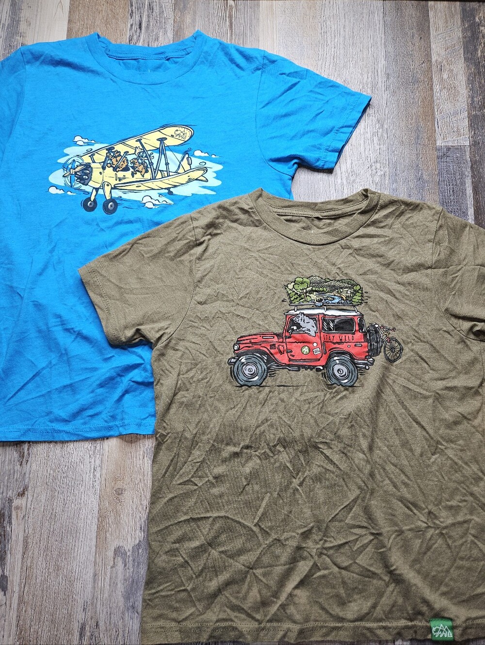 Wild Tribute 4 The Parks Youth Large Tshirts Lot Of 2